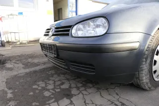 VW Golf 4 Stoßstange vorne Stoßfänger vorn vorne grau LC7V - Bild 3