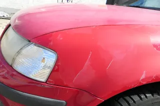 VW Passat 3B Kotflügel vorne links rot LY3D - Bild 3