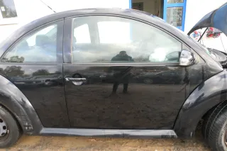 VW New Beetle 1C 9C Tür vorne rechts Beifahrertür schwarz L041 -OHNE Anbauteil - Bild 1
