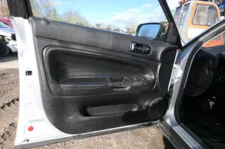 4x Passat 3B Türverkleidung Verkleidung Tür vorne links rechts  - schwarz Leder - Bild 1