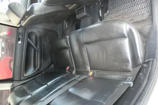 VW Passat 3B 3BG Kombi Sitz Rückbank Rücksitzbank Sitzfläche Sitze Leder schwarz - Bild 2