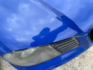 Seat Ibiza 6L Motorhaube Haube Klappe vorne blau LS5G 6L0823031D - Bild 6