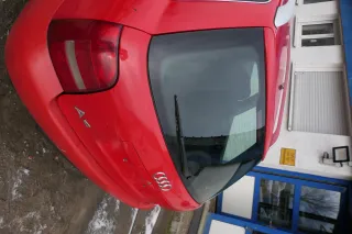Audi A4 B5 Avant Facelift Heckklappe Klappe hinten rot LY3H Facelfit Scheibe - Bild 6