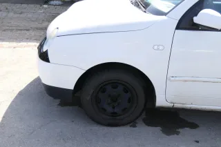 VW Lupo 6X Kotflügel vorne links weiß LB9A - Bild 1