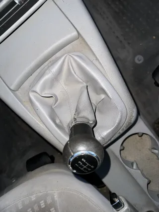 VW Passat 3B 3BG Schaltknauf Schaltsack Schaltung Schaltknüppel 5-Gang grau - Bild 7