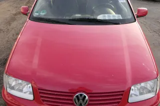 VW Polo 6N2 Motorhaube Haube vorne Klappe rot LP3G - Bild 1