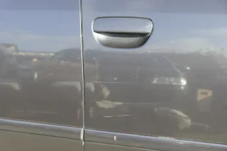 Audi A6 4B C5 Tür Türblatt vorne rechts Beifahrertür grau LZ4V - Bild 4