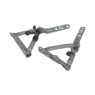 2x VW T5  Scharniere für Motorhaube Klappe links + rechts Frescogrün LA6W - Bild 1