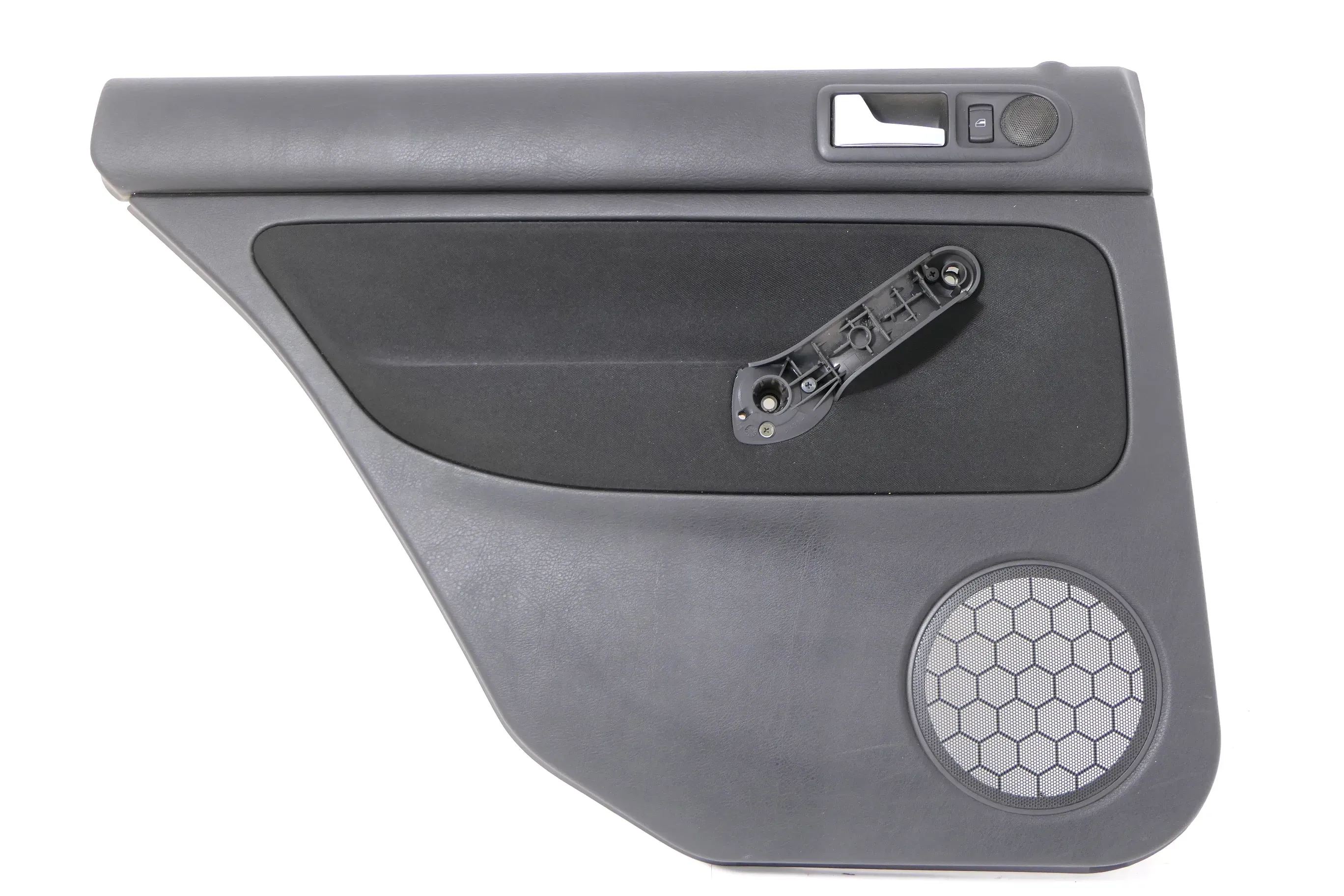 1x VW Golf 4 1J Kombi Türverkleidung Verkleidung Tür hinten links schwarz - Bild 1