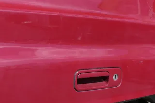 VW Sharan 7M 7M3 Heckklappe Scheibe  Klappe hinten ab Bj.2000 rot LK3A - Bild 4