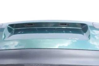 VW Golf 4 Limousine Stoßstange hinten Heckstoßstange Stoßfänger grün LC6M bright - Bild 5