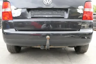 VW Touran 1T Stoßstange hinten Heckstoßstange Stoßfänger schwarz LC9Z blackmagic - Bild 1