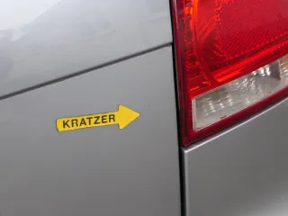 Audi A3 8P 2/3-Türer Heckklappe Klappe hinten grau LY7J 2/3-Türer Scheibe - Bild 3