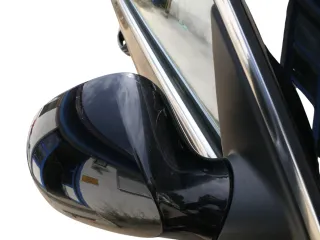 VW Passat 3C elektrischer Spiegel Außenspiegel rechts m.Glas Blinke schwarz LC9X - Bild 4