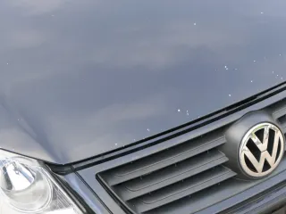 VW Polo 9N3 Cross Motorhaube KLappe vorne schwarz LC9Z - Bild 5