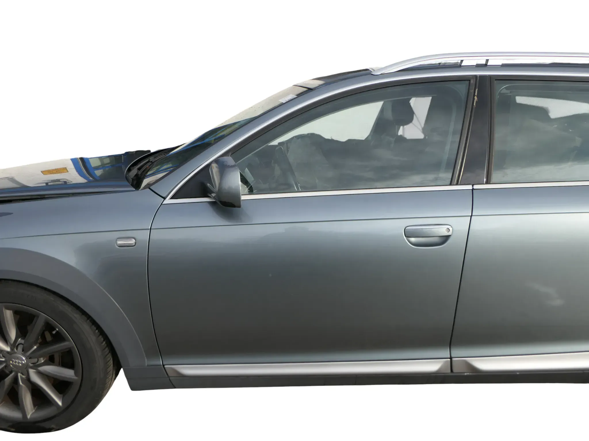 Audi A6 4F C6 Tür Türblatt +Rahmen vorne links Fahrertür grau LY7E -Allroad - Bild 1