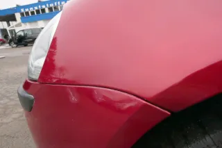 VW Golf 5 V 1K Kotflügel vorne links wein-rot braun LA3W gebördelt - Bild 7