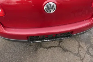 VW Golf 5 1K Limousine Stoßstange hinte Heckstoßstange Stoßfänger rot braun LA3W - Bild 2