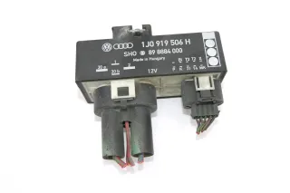 VW Golf 4 Bora Steuergerät Lüfter Kühlerlüfter Lüftersteuergerät 1J0919506H - Bild 1