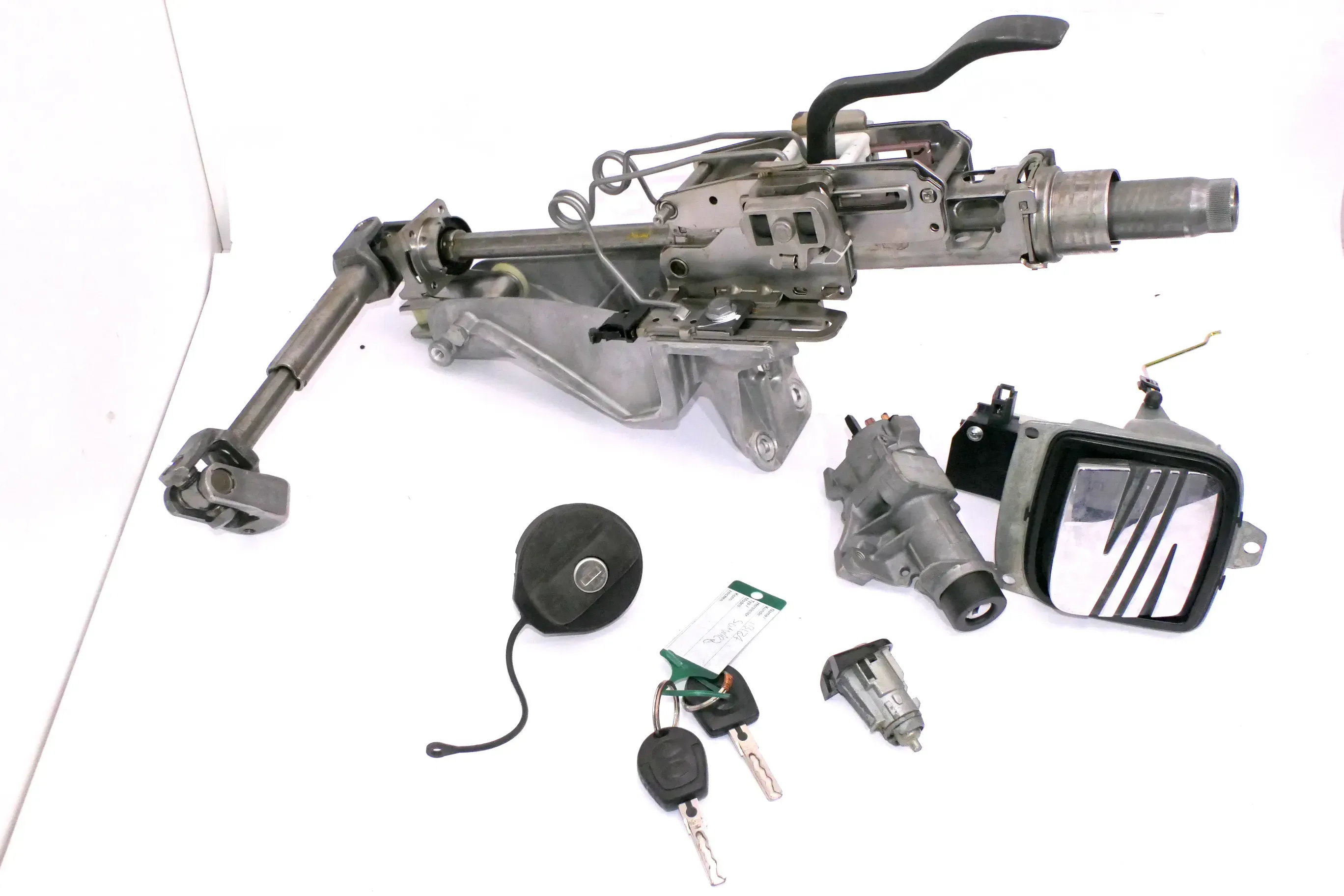 Seat Ibiza 6L Schloßsystem Türschloß Heckschloß mit 2x Schlüssel Schloß Zündschl - Bild 1