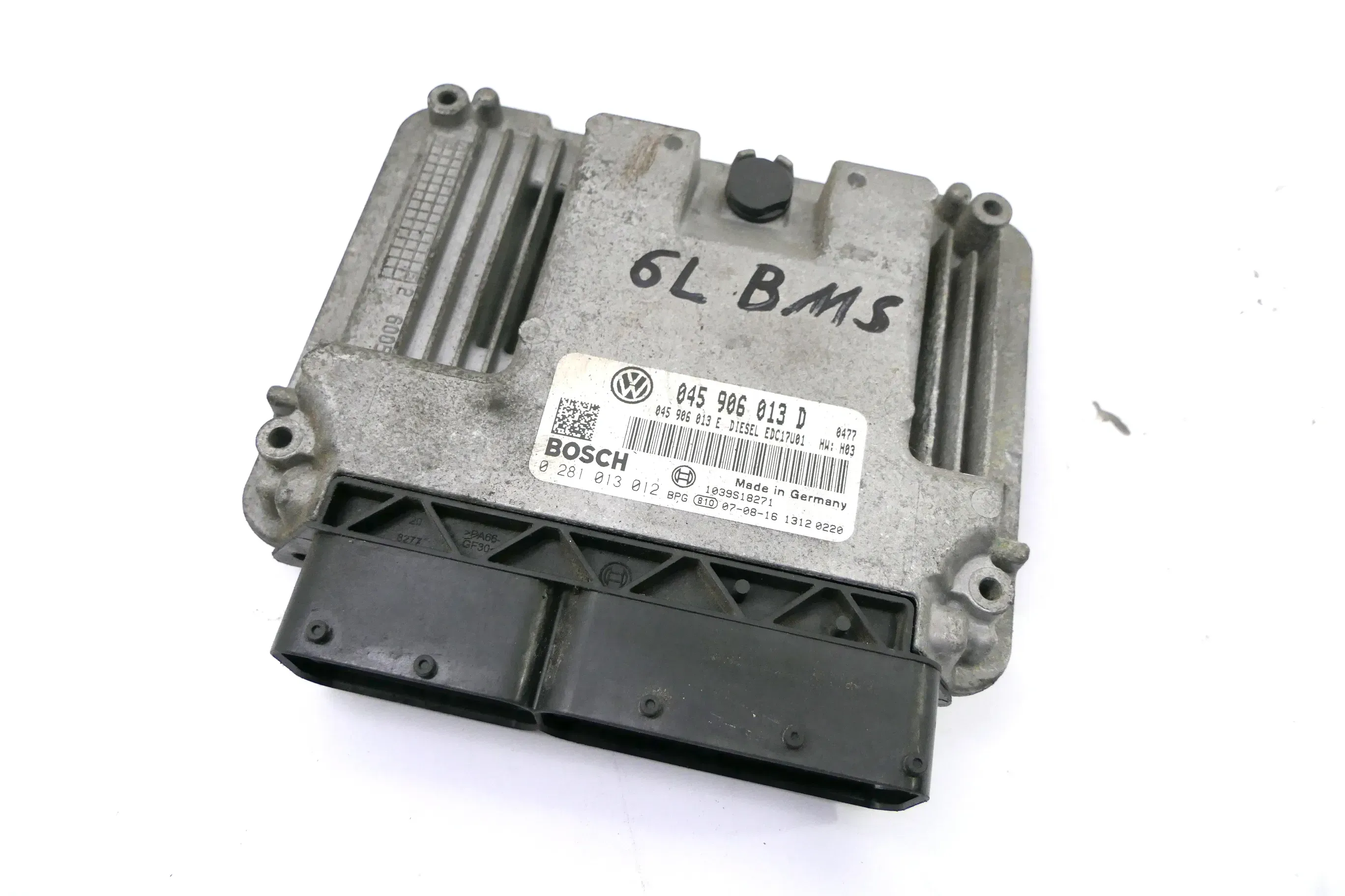Seat Ibiza6L Steuergerät Motor Motorsteuergerät BMS 1,4 59kw 80PS 045906013D TDI - Bild 1