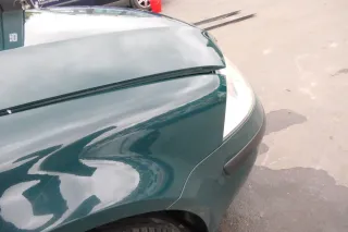 VW Passat 3BG Kotflügel original vorne rechts grün LB6G Blinkerloch - Bild 3