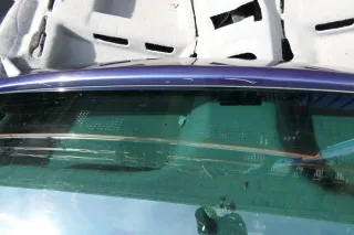 VW Sharan 7M Heckklappe Scheibe Klappe hinten ab Bj.2000 blau LB5N - Bild 8