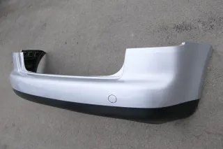 VW Touran 1T Stoßstange hinten Heckstoßstange Stoßfänger silber grau LA7W refle - Bild 4