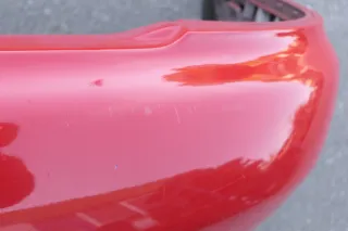 Audi A4 B5 Limousine Stoßstange hinten Heckstoßstange rot LY3H biscaBj99 - Bild 5