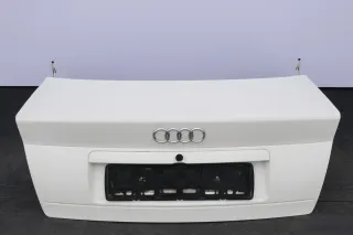 Audi A4 B5 Heckklappe hinten Klappe Kofferraumklappe Limousine weiß LY9G - Bild 1