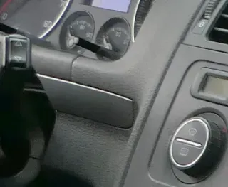 VW Touran Armaturenbrett Verkleidung Klappe Abdeckung Dekor silber - Bild 2