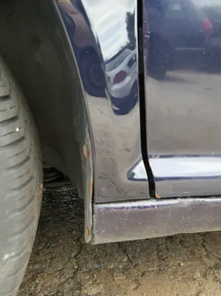 VW Golf 4 1J Kotflügel vorne links blau LB5N - Bild 10