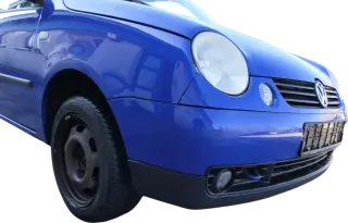 VW Lupo 6X Stoßstange vorne Frontstoßstange Stoßfänger blau LW5Z - Bild 9