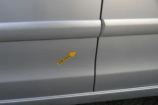 VW Polo 9N 9N3 Tür vorne links Fahrertür silber grau LA7W 4/5-Türer ohneAnbautei - Bild 6