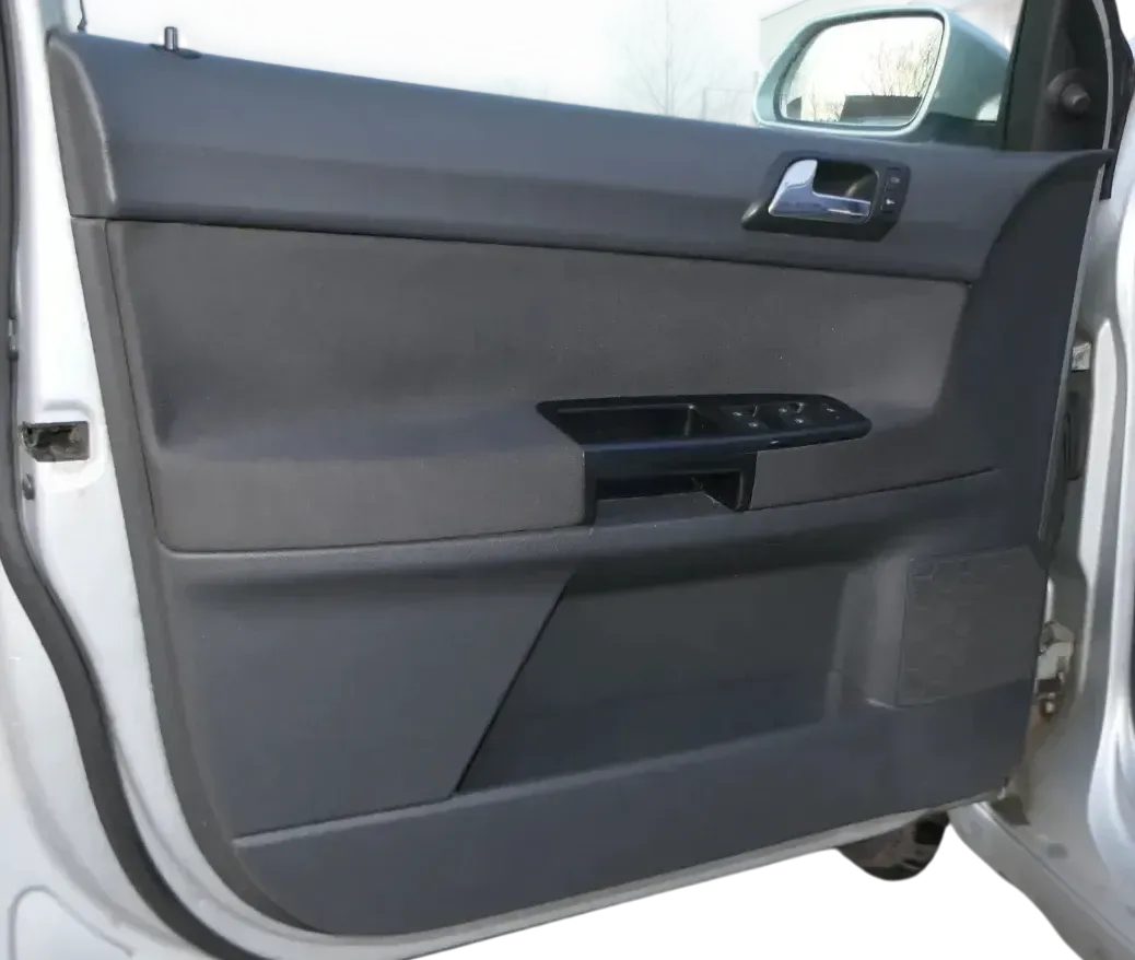 1x VW Polo 9N 9N3 Türverkleidung Verkleidung Tür vorne links  4/5-Türer dunkel - Bild 1