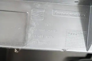 Altea 5P Mitteltunnel Mittelkonsole Verkleidung um Handbremse Armlehne - Bild 7