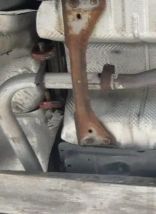 VW Golf 5 V 1K Auspuff Endschalldämpfer hinten 1,4 BKG Motor BLN FSI Mittelschal - Bild 3