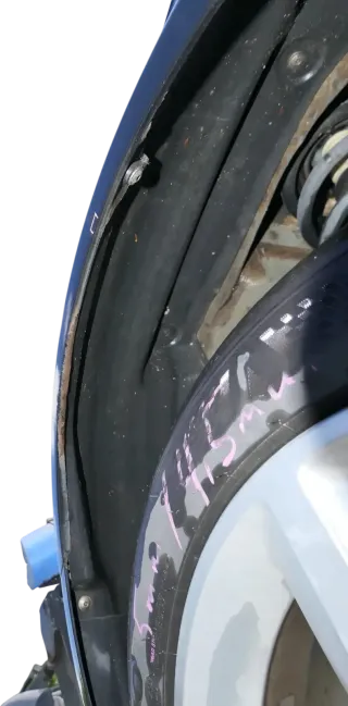 A3 8P Kotflügel vorne links schwarz LZ9Y Sportback - Bild 7
