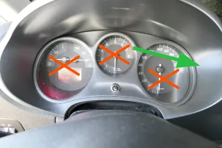 Seat Leon 1P Mittelkonsole Verkleidung um Radio Klappe Abdeckung Dekor silber gr - Bild 1