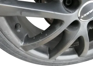 1x Felge Alufelge Golf 4 Polo Borbet 7J x 17 Zoll H2 K1 LV5 70737 KBA 47117 -HL - Bild 2