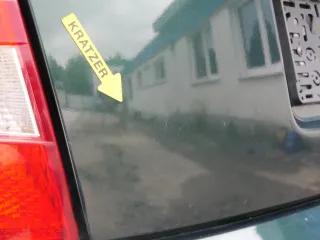 Fabia 6Y6 Schrägheck Heckklappe Kofferraumklappe hinten grün LF8T Scheibe - Bild 13