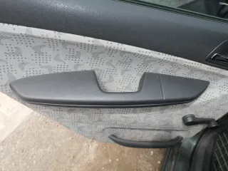 1x Fabia 6Y Kombi Türverkleidung Verkleidung Tür hinten links schwarz anthrazit - Bild 4