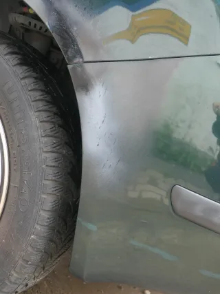 Fabia 6Y Stoßstange Stoßfänger vorne grün LF8C - Gitter - Bild 10
