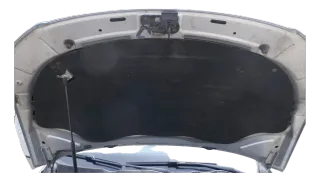 VW Passat 3C Dämpfung Motorhaube Dämmung Motorhaubendämmung Dämmmatte ab ca.2007 - Bild 2