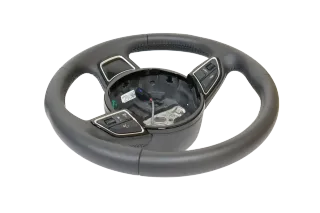 A4 8K A5 8T Lenkrad Leder 3-Speichen Multifunktion schwarz 8K0419091DR NEU - Bild 5