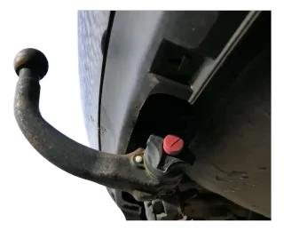 Audi A4 B5 abnehmbare Anhängerkupplung abnehmbar Oris OHNE-Kabel - Bild 1