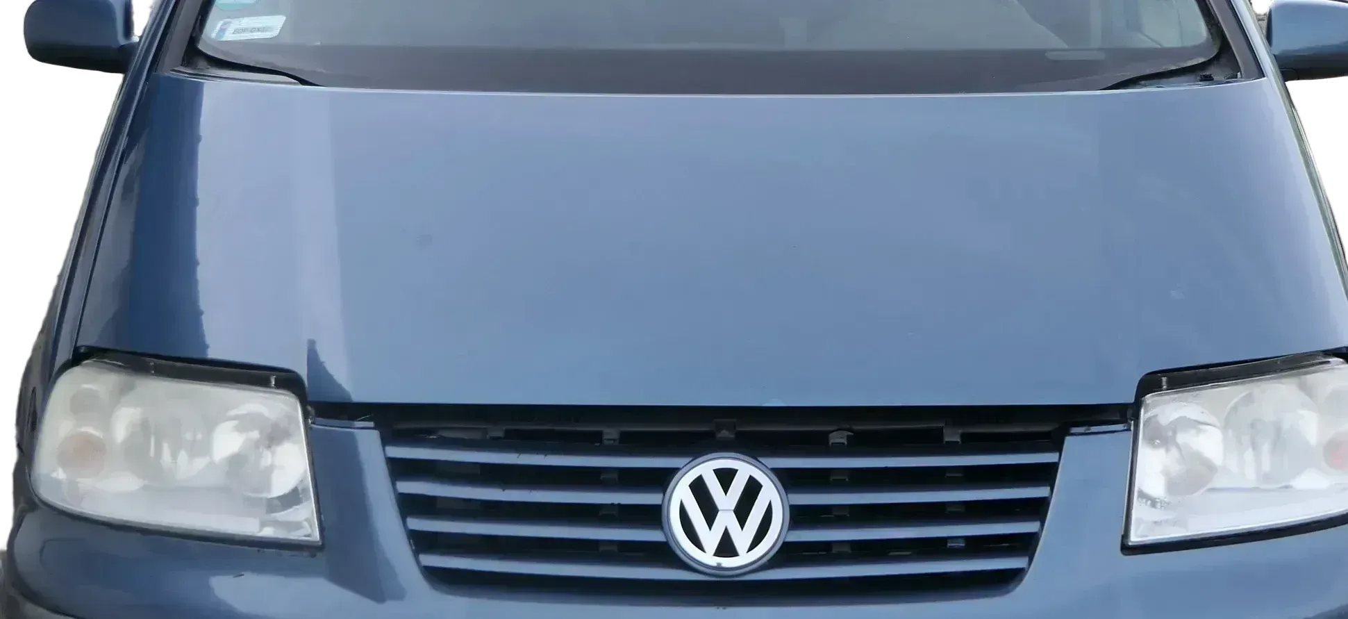 VW Sharan 7M Motorhaube Klappe Haube vorn vorne blau LC5W ab ca.Bj2000passend - Bild 1