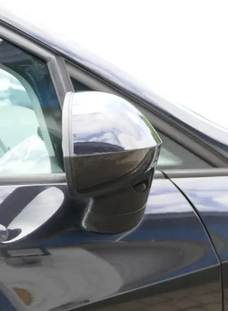 Seat Ibiza 6J elektrischer elektrisch Spiegel Außenspiegel rechts schwarz LC9Z - Bild 2