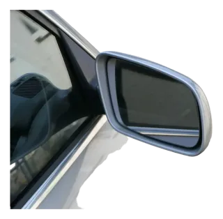 Audi A6 4B Spiegel Außenspiegel rechts elektrisch silber LY7W mit Glas - Bild 1