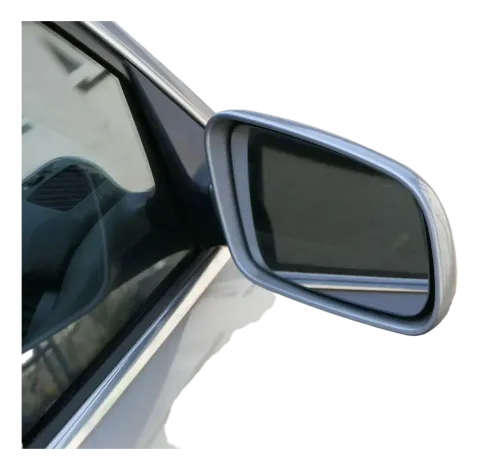 Audi A6 4B Spiegel Außenspiegel rechts elektrisch silber LY7W mit Glas